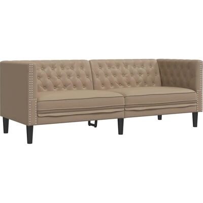 Sofá Chesterfield Capuchino - Mueble Sofá Chesterfield Capuchino - Mueble