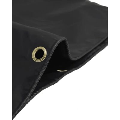 vidaXL Zeil 5x8 m Zwart Waterdicht Buitenhoes - Zeil Cover vidaXL Zeil 5x8 m Zwart Waterdicht Buitenhoes - Zeil Cover