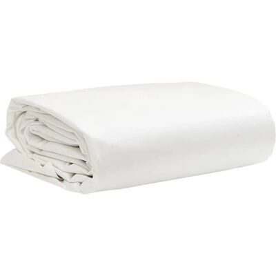 vidaXL Wit 3x5 m Zware waterdichte zeil - Zeilafdekking vidaXL Wit 3x5 m Zware waterdichte zeil - Zeilafdekking