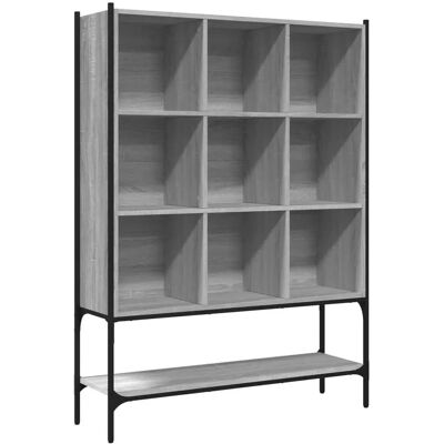 Bibliothèque vidaXL Sonoma Gris - Étagère, Rangement, Meuble haut - Mobilier séjour - Publicité Bibliothèque vidaXL Sonoma Gris - Étagère, Rangement, Meuble haut - Mobilier séjour - Publicité
