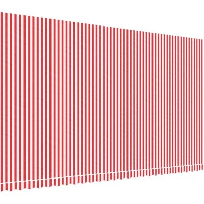 vidaXL Roter und Weißer Sonnenschutz Canvas - Sunshade Canvas vidaXL Roter und Weißer Sonnenschutz Canvas - Sunshade Canvas