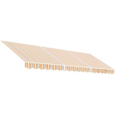 vidaXL Bleu Orange Tissu de Tente 4,5x3 m - Sunshade Canvas vidaXL Bleu Orange Tissu de Tente 4,5x3 m - Sunshade Canvas