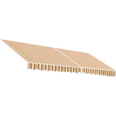 vidaXL Ersatzstoff für Markise Mehrfarbig Gestreift 4x3,5 m vidaXL Ersatzstoff für Markise Mehrfarbig Gestreift 4x3,5 m