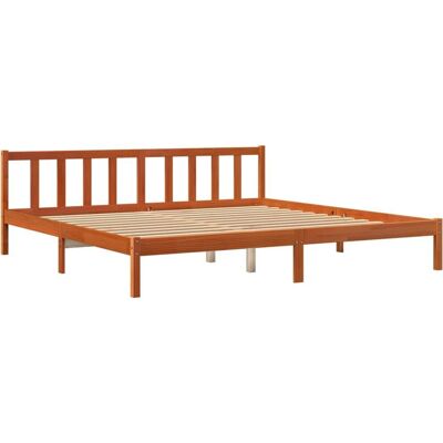 vidaXL 844812 Rammemadras i massivt fyrretræ - Rustik 180x200 cm - Rammemadras vidaXL 844812 Rammemadras i massivt fyrretræ - Rustik 180x200 cm - Rammemadras