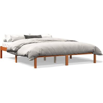 vidaXL 844860 Bedframe - Massief dennenhout - 150x200 cm vidaXL 844860 Bedframe - Massief dennenhout - 150x200 cm