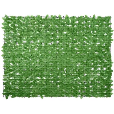 vidaXL Balkon-Scherm met Groene Bladeren 200x150 cm - Privacy Fence vidaXL Balkon-Scherm met Groene Bladeren 200x150 cm - Privacy Fence