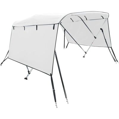 vidaXL 3-bue Bimini Top med sidevægge - Bimini Top vidaXL 3-bue Bimini Top med sidevægge - Bimini Top