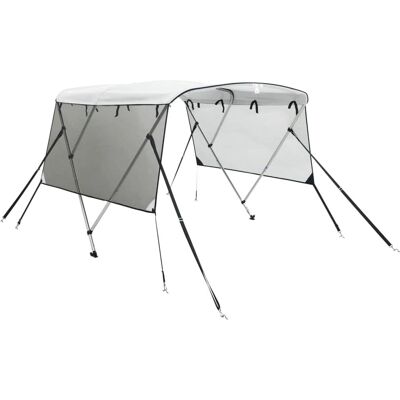 vidaXL 3-bue Bimini Top med Mesh Side Panels - Bådbeskyttelse vidaXL 3-bue Bimini Top med Mesh Side Panels - Bådbeskyttelse