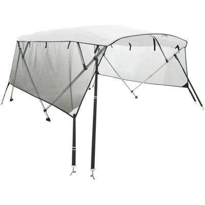 vidaXL 4-bogen Bimini Top met Zijwanden UV - Boeidak vidaXL 4-bogen Bimini Top met Zijwanden UV - Boeidak
