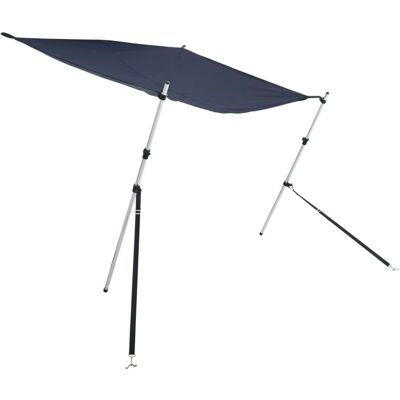 vidaXL T-Top Schattenerweiterung Marineblau - Shade Extension für T-Top Boote vidaXL T-Top Schattenerweiterung Marineblau - Shade Extension für T-Top Boote