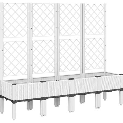 vidaXL Gartenpflanzkübel mit Rankgitter 160x40x142 cm - Pflanzkübel vidaXL Gartenpflanzkübel mit Rankgitter 160x40x142 cm - Pflanzkübel