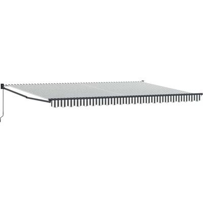 Vidaxl Alumiininen Retractable Sade - UV-kestävä, seinälle asennettava 5x3 m Vidaxl Alumiininen Retractable Sade - UV-kestävä, seinälle asennettava 5x3 m