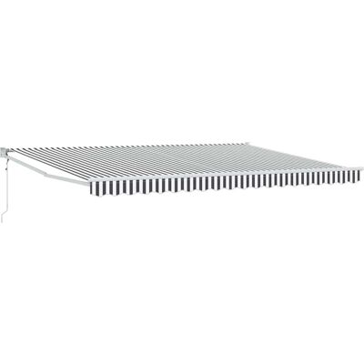 Vidaxl 4,5x3 m Aluminium en Stof Retractieve Zonnescherm Vidaxl 4,5x3 m Aluminium en Stof Retractieve Zonnescherm