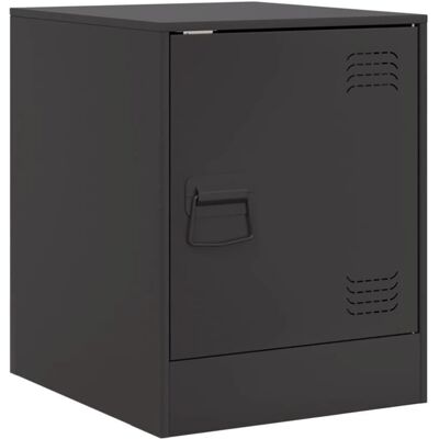 vidaXL 841607 Nachttisch - Nachttisch - Schwarz vidaXL 841607 Nachttisch - Nachttisch - Schwarz
