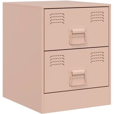 vidaXL 841622 Pink Nachttisch - Nachttisch vidaXL 841622 Pink Nachttisch - Nachttisch