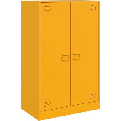 Buffet Jaune Moutarde vidaXL - Buffet - Publicité Buffet Jaune Moutarde vidaXL - Buffet - Publicité