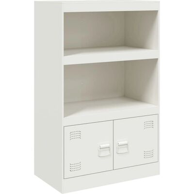 vidaXL 841672 Weißes Stahl Sideboard - Sideboard vidaXL 841672 Weißes Stahl Sideboard - Sideboard