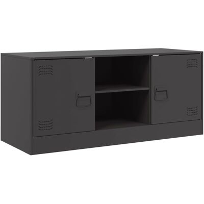 vidaXL Mosterd Gele Stalen TV Kast - TV Standaard - 51-76cm vidaXL Mosterd Gele Stalen TV Kast - TV Standaard - 51-76cm