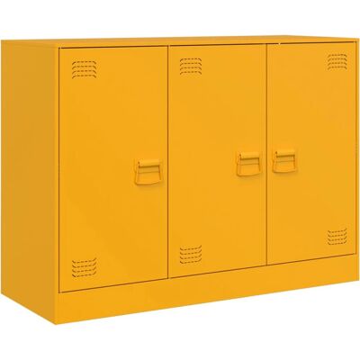vidaXL Sideboard Mustard Yellow - Sideboard vidaXL Sideboard Mustard Yellow - Sideboard