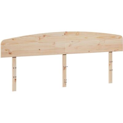 vidaXL Hoofdbord 200 cm Massief dennenhout Bruin - Hoofdbord vidaXL Hoofdbord 200 cm Massief dennenhout Bruin - Hoofdbord