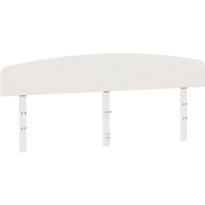 vidaXL 842487 Wit hoofdbord - Slaapkamerdecoratie - Massief dennenhout vidaXL 842487 Wit hoofdbord - Slaapkamerdecoratie - Massief dennenhout