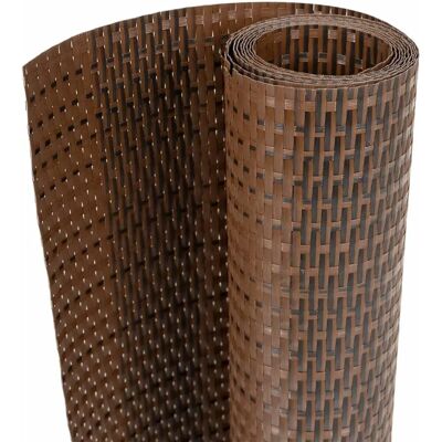 vidaXL Balkon Sichtschutz - 400x90 cm - Rattan-Optik vidaXL Balkon Sichtschutz - 400x90 cm - Rattan-Optik