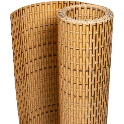 vidaXL Hellbrauner Balkon Sichtschutz 400x80 cm - Balkon-Sichtschutz vidaXL Hellbrauner Balkon Sichtschutz 400x80 cm - Balkon-Sichtschutz