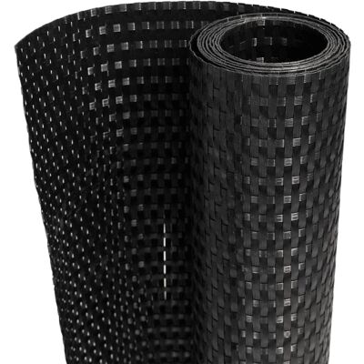 vidaXL Schwarzer Balkon-Sichtschutz 400x100 cm - Gartenzaun vidaXL Schwarzer Balkon-Sichtschutz 400x100 cm - Gartenzaun