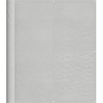 vidaXL Hellgrau 120x300 cm Balkon-Sichtschutz vidaXL Hellgrau 120x300 cm Balkon-Sichtschutz