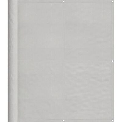 vidaXL Balkon-Sichtschutz Hellgrau 120x600 cm - Balkon-Sichtschutz vidaXL Balkon-Sichtschutz Hellgrau 120x600 cm - Balkon-Sichtschutz