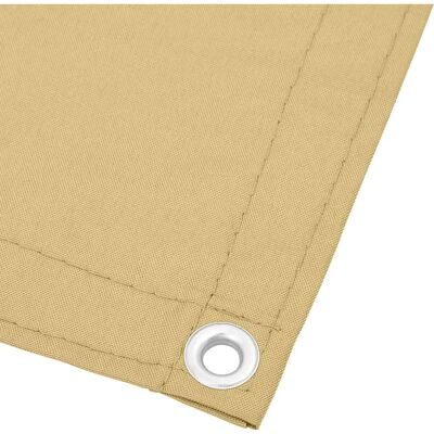 vidaXL Sand 75x400 cm Privacy Screen Fence - Privacy Screen vidaXL Sand 75x400 cm Privacy Screen Fence - Privacy Screen