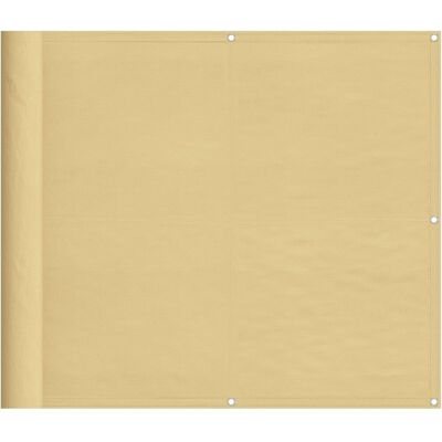 vidaXL Sand 90x500 cm Sichtschutz Balkon vidaXL Sand 90x500 cm Sichtschutz Balkon