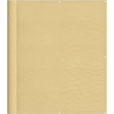 vidaXL Sand Balkon-Sichtschutz 120x500 cm - Sichtschutz vidaXL Sand Balkon-Sichtschutz 120x500 cm - Sichtschutz