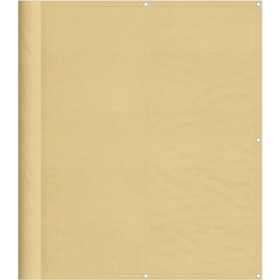 vidaXL Sand 120x800 cm Sichtschutz Wasserfest Außenzaun vidaXL Sand 120x800 cm Sichtschutz Wasserfest Außenzaun