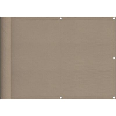 MaisonChic Parawan na balkon Taupe 75x800 cm - Prywatność balkonowa MaisonChic Parawan na balkon Taupe 75x800 cm - Prywatność balkonowa