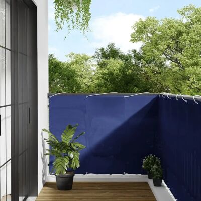vidaXL 120x1000cm Balkonbildschirm Blau - Außen-Privatsphärezaun vidaXL 120x1000cm Balkonbildschirm Blau - Außen-Privatsphärezaun