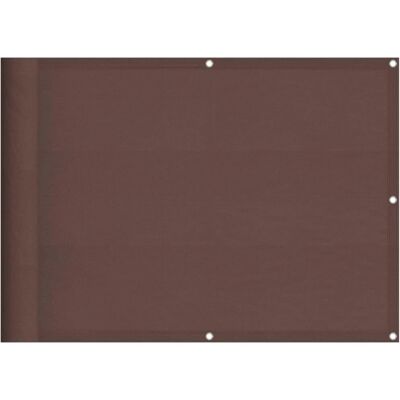 vidaXL Brown 75x700 cm Balcony Screen - Outdoor Privacy Fence vidaXL Brown 75x700 cm Balcony Screen - Outdoor Privacy Fence