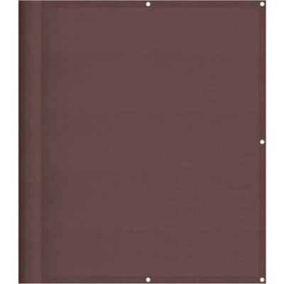 vidaXL Balcony Screen Brown 120x800 cm - Balcony Screen vidaXL Balcony Screen Brown 120x800 cm - Balcony Screen