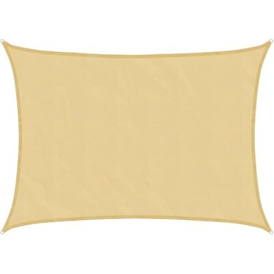 vidaXL Sonnensegel Sand 8x6 m Rechteckiger Terrassenschirm vidaXL Sonnensegel Sand 8x6 m Rechteckiger Terrassenschirm