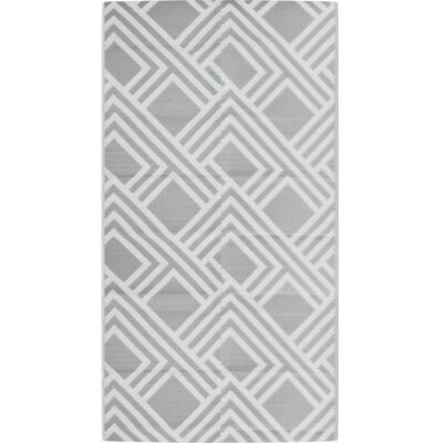 vidaXL Outdoor Grey Rug - Durable UV-Resistant Patio Mat vidaXL Outdoor Grey Rug - Durable UV-Resistant Patio Mat