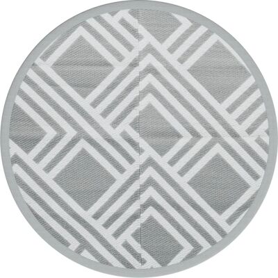 vidaXL Harmaa Ulkotapetti - 120 cm Puutarhamatto - UV-suojattu, Kestävä, Terassimatto vidaXL Harmaa Ulkotapetti - 120 cm Puutarhamatto - UV-suojattu, Kestävä, Terassimatto