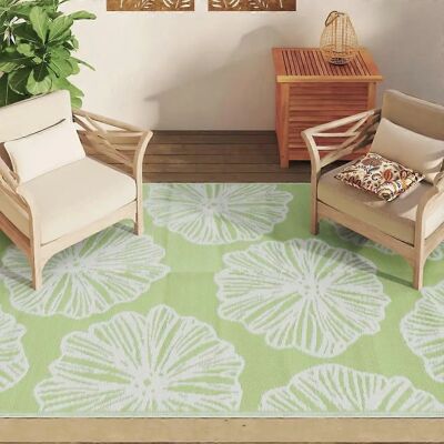 vidaXL Lichtgroene 160x230cm Outdoor Tapijt - Tuin Tapijt, Patio Mat vidaXL Lichtgroene 160x230cm Outdoor Tapijt - Tuin Tapijt, Patio Mat