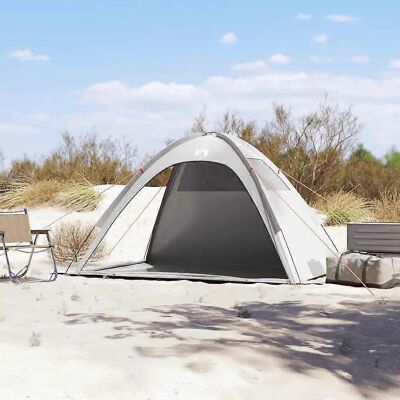 vidaXL Grauer Waterproof-Strandmuschel - Strandmuschel vidaXL Grauer Waterproof-Strandmuschel - Strandmuschel