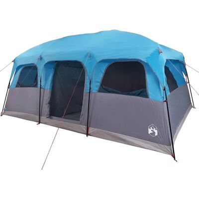 Tente Familiale VidaXL Bleu - 9-10 Personnes Imperméable - Publicité Tente Familiale VidaXL Bleu - 9-10 Personnes Imperméable - Publicité