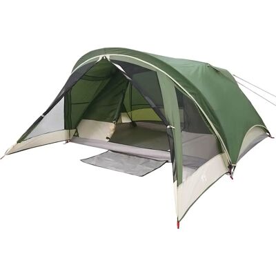 vidaXL Grüner Wasserdichter 4-Personen Campingzelt - Zelt vidaXL Grüner Wasserdichter 4-Personen Campingzelt - Zelt