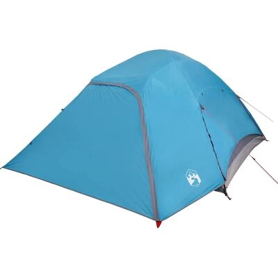 vidaXL Kuppel-Familienzelt 6 Personen Blau Wasserdicht - Familienzelt vidaXL Kuppel-Familienzelt 6 Personen Blau Wasserdicht - Familienzelt