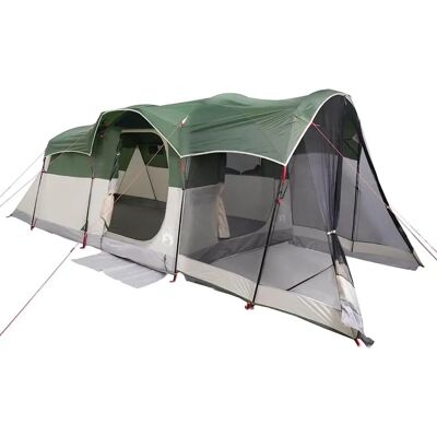 vidaXL Familie Tent Tunnel 8 Persoons Groen Waterdicht - Familie Tent vidaXL Familie Tent Tunnel 8 Persoons Groen Waterdicht - Familie Tent