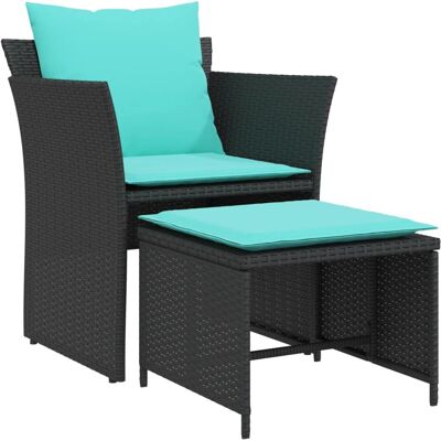 VidaXL Gartenmöbel-Set - Wetterfester PE Rattan - Modernes Design VidaXL Gartenmöbel-Set - Wetterfester PE Rattan - Modernes Design