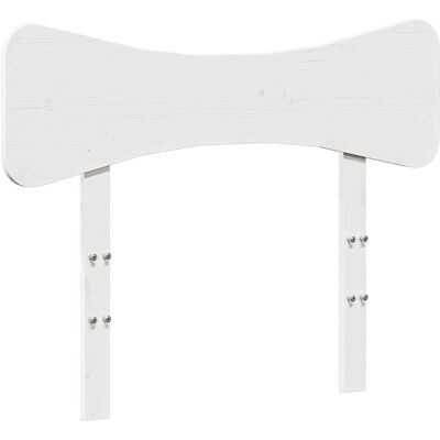 vidaXL 844794 hoofdbord Wit - Hoofdbord, Bedframe, Massief dennenhout vidaXL 844794 hoofdbord Wit - Hoofdbord, Bedframe, Massief dennenhout