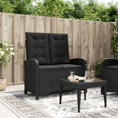 Vidaxl Gartensessel - Verstellbarer Rücken, Kissen - Outdoor-Möbel Vidaxl Gartensessel - Verstellbarer Rücken, Kissen - Outdoor-Möbel